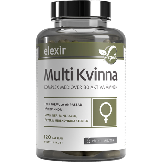 Elexir Pharma Multi Kvinna 120 st