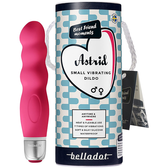 Astrid Small Vibrating Dildo, Belladot Sexleksaker