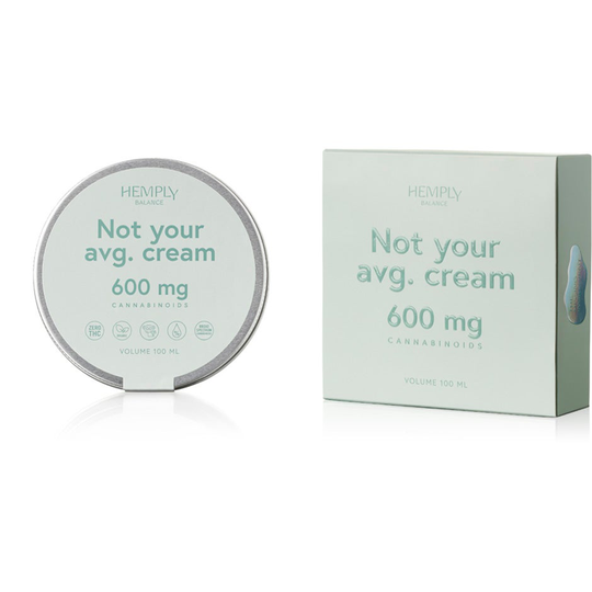 CBD Hudsalva - Not Your Avg. Cream, 100 ml Hemply Balance Dagkräm
