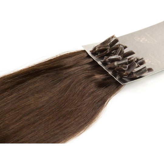Rapunzel of Sweden Nail Hair Original Straight 60 cm 2.0 Dark Brown