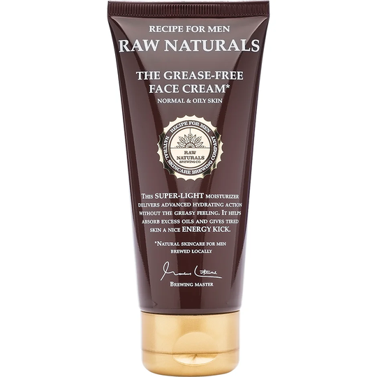 Raw Naturals The Grease-Free Face Cream, 100 ml Raw Naturals by Recipe for Men Dagkräm