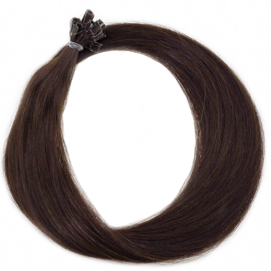 Rapunzel of Sweden Nail Hair Original Straight 2.3 Chocolate Brown 50cm