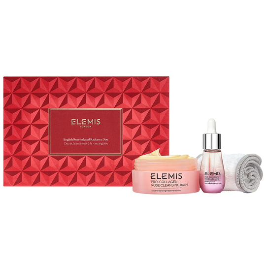 English Rose-Infused Radiance Duo, Elemis Ansikte