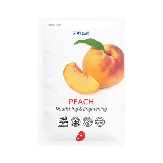 Peach Sheet Mask