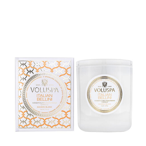 Boxed Candle 60h Italian Bellini