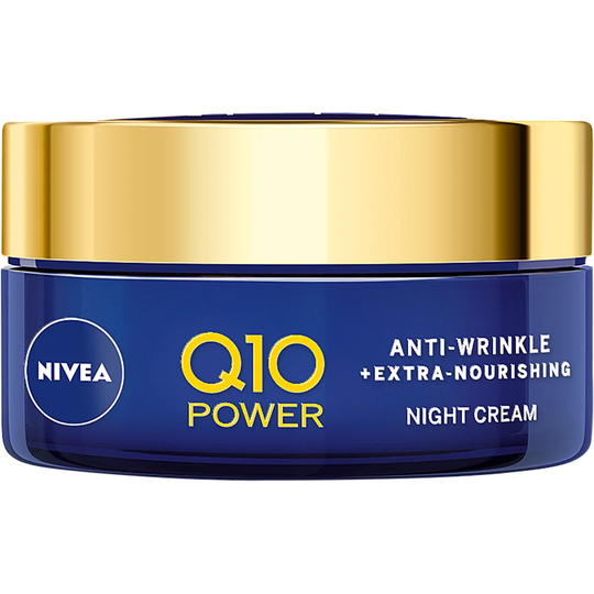 Q10 Extra Nourishing Night Cream, 50 ml Nivea Ansiktskräm