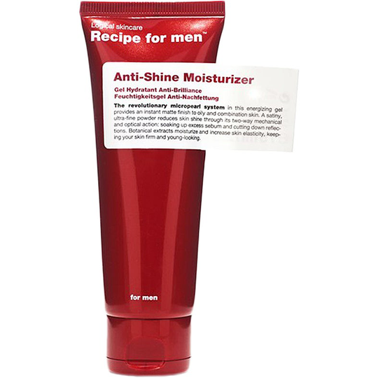 Recipe for Men Anti-Shine Moisturizer, 75 ml Recipe for men Dagkräm