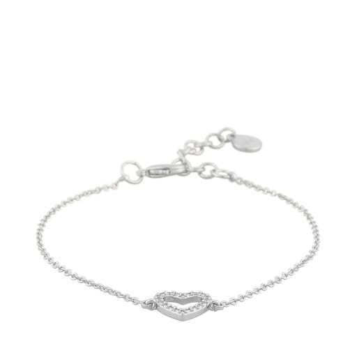 Valentina Chain Brace Clear Bracelet
