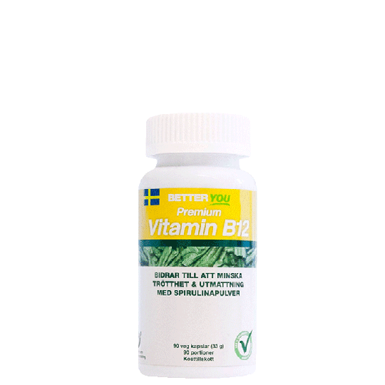 Premium Vitamin B12, 90 kaps