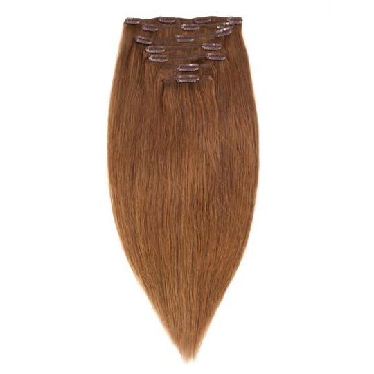 Rapunzel of Sweden Clip-on set Original 7 pieces 40 cm 5.0 Brown