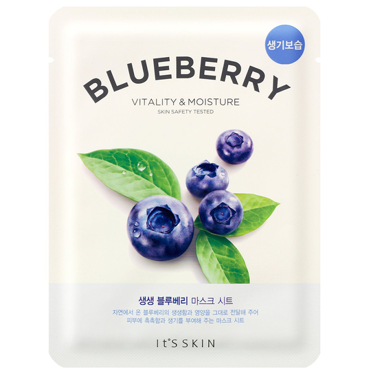 The Fresh Blueberry Sheet Mask, It'S SKIN Ansiktsmask