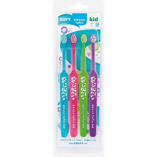 EKULF Twice Kid 4-Pack Blister