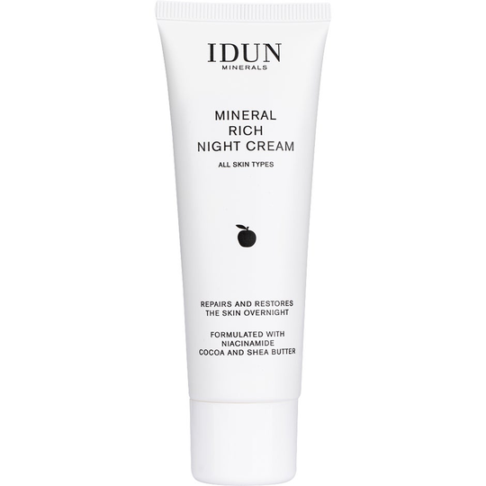 Night Cream, 50 ml IDUN Minerals Niacinamide