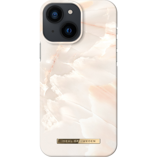 iDeal of Sweden iPhone 13 Mini Fashion Case Rose Pearl Marble