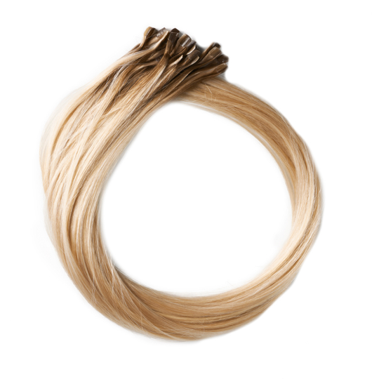 Rapunzel of Sweden Nail Hair Premium Straight C7.3/8.3 Brilliant Blonde 50cm