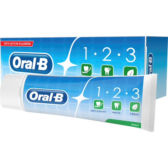 Oral B 1-2-3 Tandkräm 75 ml
