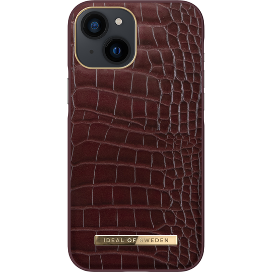 iDeal of Sweden iPhone 13 Mini Atelier Case Scarlet Croco