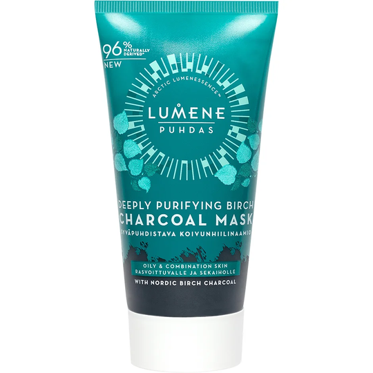 PUHDAS Deeply Purifying Birch Charcoal Mask, Lumene Ansiktsmask