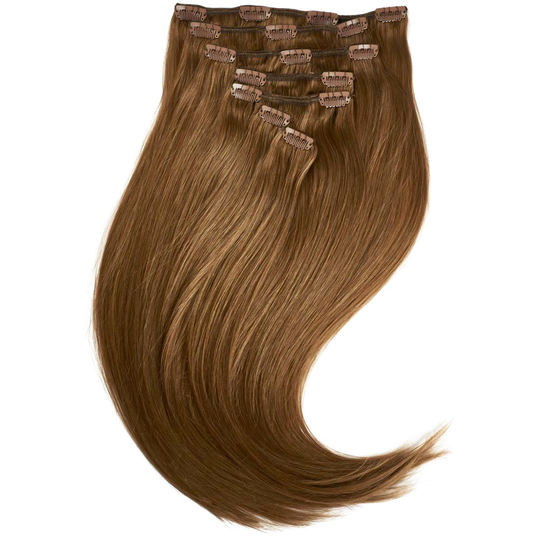 Rapunzel of Sweden Clip-on set 7 pieces 40 cm 5.1 Medium Ash Brown