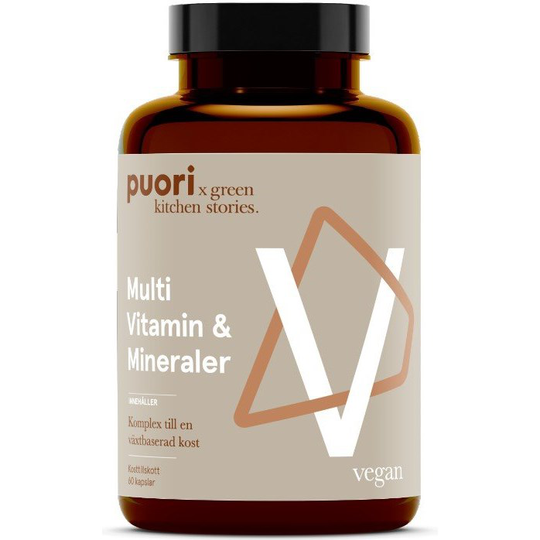 PUORI V Multi Vitamin & Mineraler 60 st