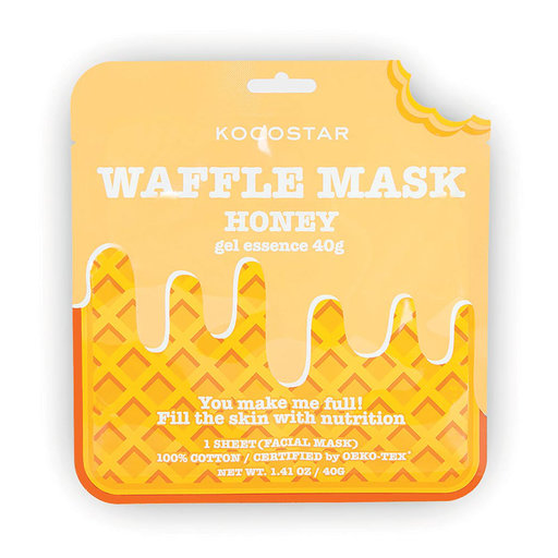 Waffle Mask Honey
