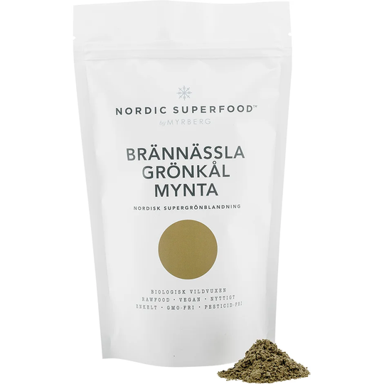 Wild Nordic Berry Powder - Green, 80 g Nordic Superfood Kosttillskott
