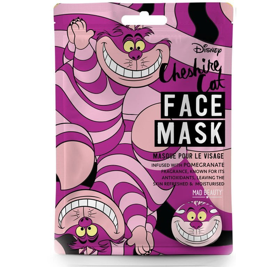 Mad Beauty Disney Animal Face Mask Cheshire Cat 25 ml