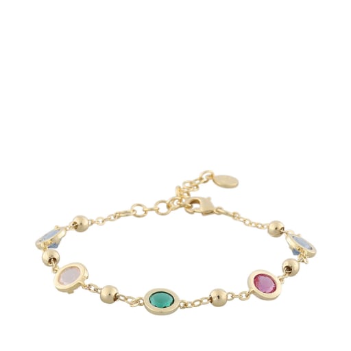 Ara Chain Brace Cerise Bracelet