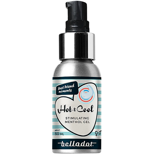 Hot & Cool Stimulating Menthol Gel, 50 ml Belladot Glidmedel