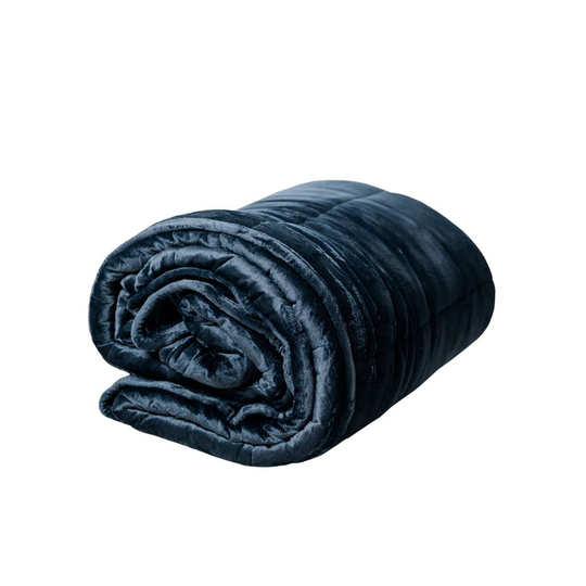 Cura Minky Tyngdfilt Marinblå 6 kg