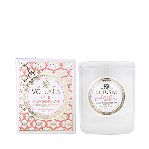 Boxed Candle 60h Saijo Persimmon