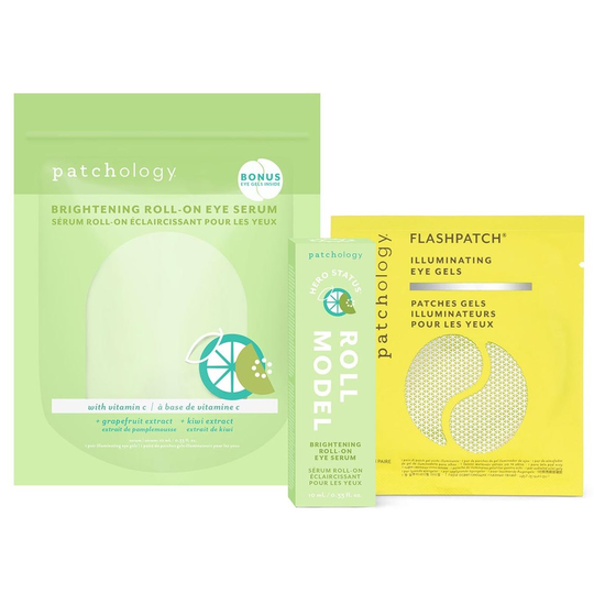 Patchology Roll Model Brightening Eye Serum + Eye Gel 10 ml