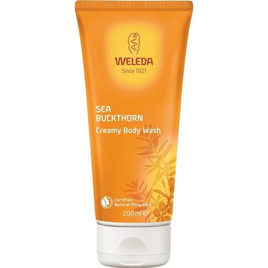 Weleda Sea Buckthorn Body Wash, 200 ml Weleda Bad- & Duschcreme