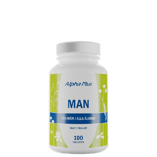Alpha Plus Man, 100 tabletter