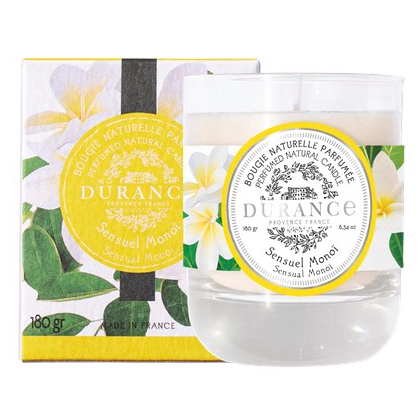 Durance Vegetable Scented Candle Sensual Monoï (180g)