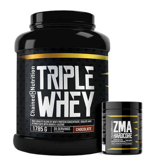 Triple Whey, 1785 g + ZMA Hardcore, 160 kaps