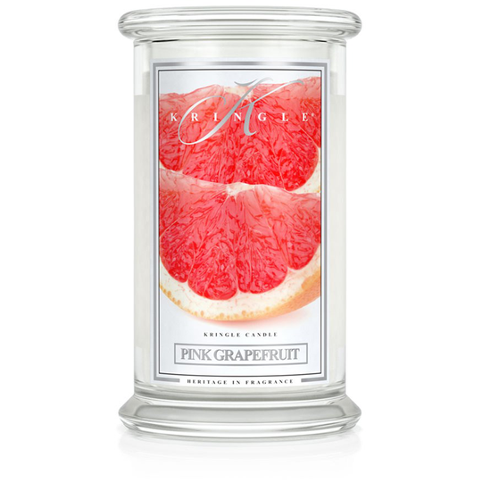Kringle Candle Pink Grapefruit 2 Wick L Jar Classic 100 h