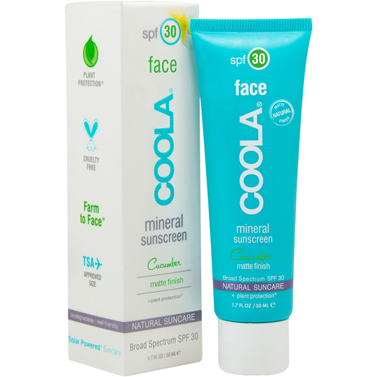 COOLA Mineral Face Matte Cucumber SPF30 50 ml