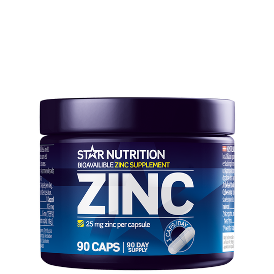 Zinc, 25 mg, 90 caps