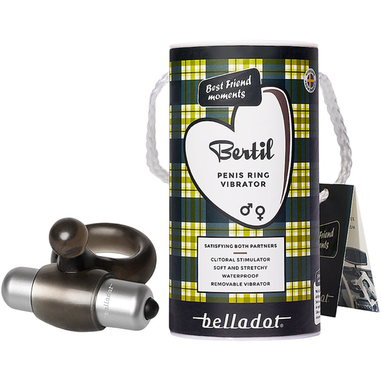 Bertil Vibrating Penis Ring, Belladot Sexleksaker