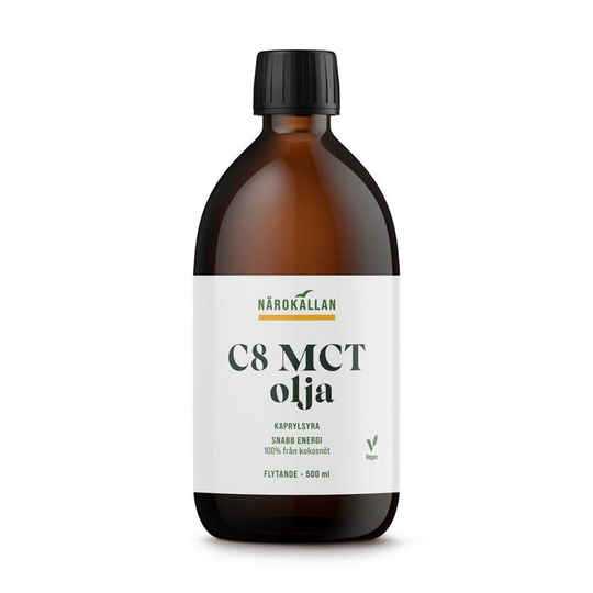 NÄROKÄLLAN C8 MCT-olja 500 ml