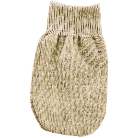 Loelle Scrub Glove Hemp / Linen / Copper