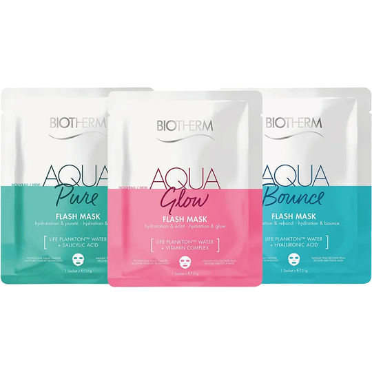 Sheet Mask Trio, Biotherm Set / Boxar