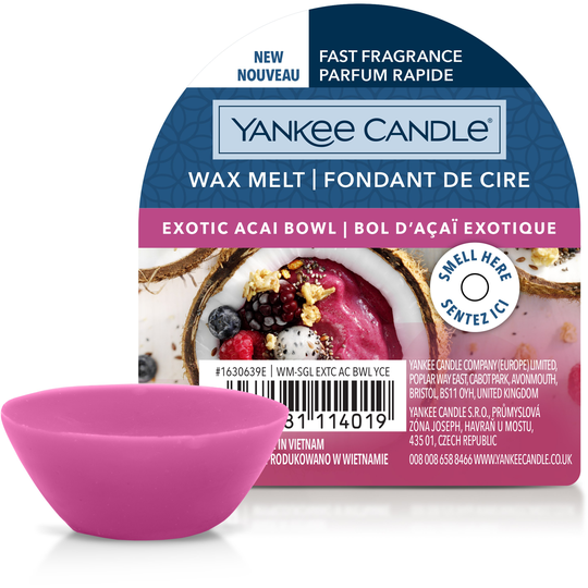 Yankee Candle Exotic Acai Bowl Wax Melt