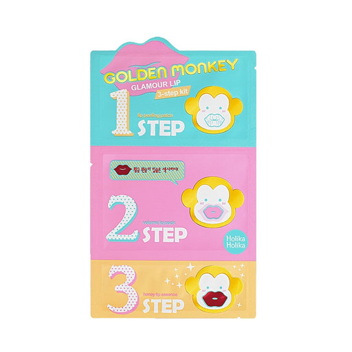 Golden Monkey Glamour Lip 3-Step Kit