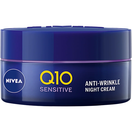 Q10 Plus Power Anti-Wrinkle Sensitive Night, 50 ml Nivea Dagkräm