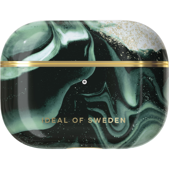 iDeal of Sweden Fashion AirPods Case Pro Golden Olive Marble