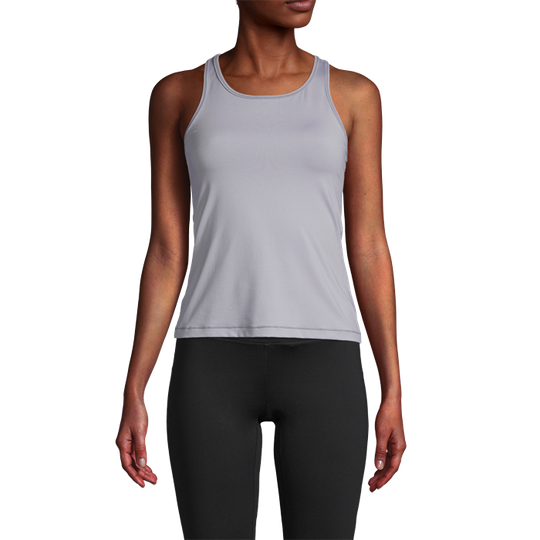 Essential Racerback, Grey Blue