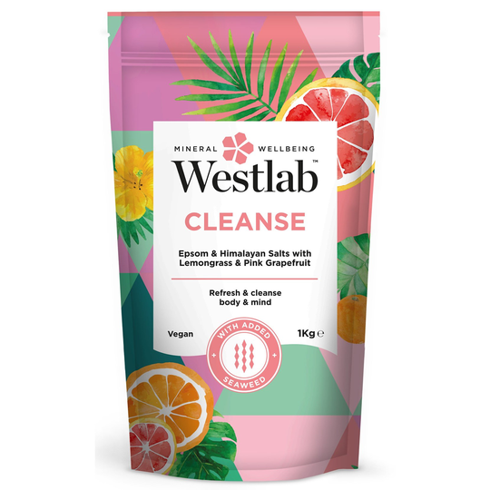 Westlab Cleanse Espsom & Himalayan Salts 1000 g