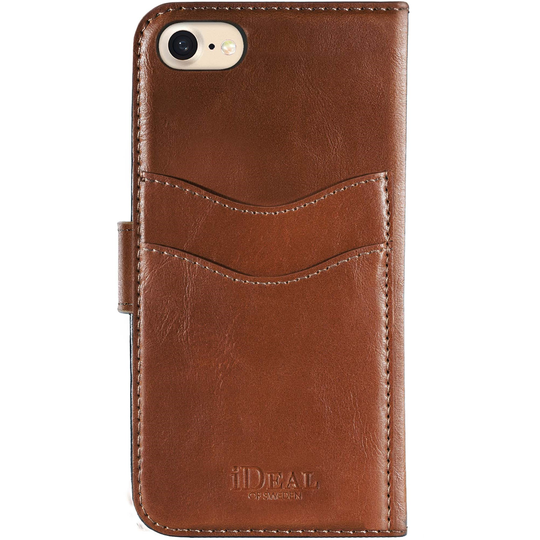 iDeal of Sweden iPhone 8/7/6/6s/SE Magnet Wallet+ Brown